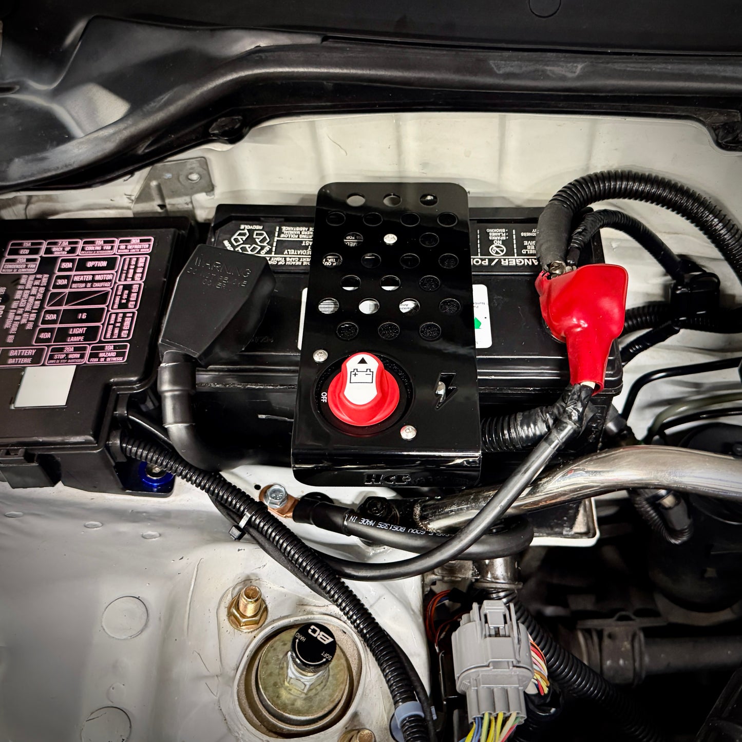 S2000 and Honda Battery Hold-Down and Disconnect Kit