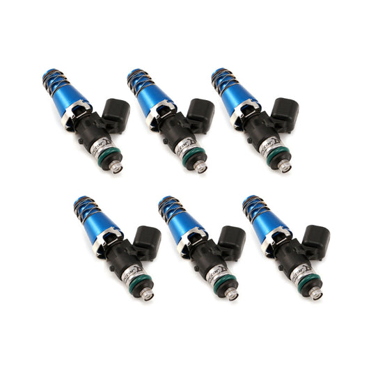 Injectors - NSX (91-05) - ID1300-XDS - 1340cc - Set of 6 - 60mm Length - 11mm Blue Top - 14mm Lower O-Ring