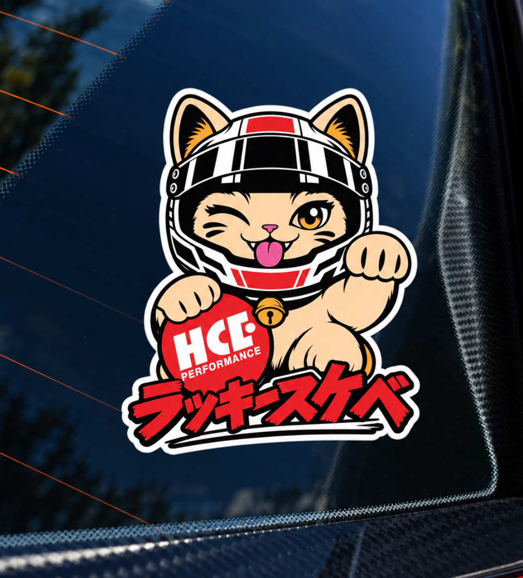 ラッキースケベ — Lucky Racer Cat
