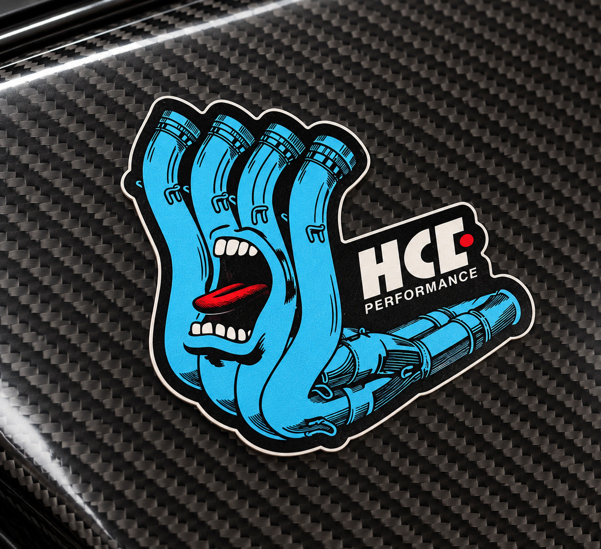 HCE Screaming Headers Sticker
